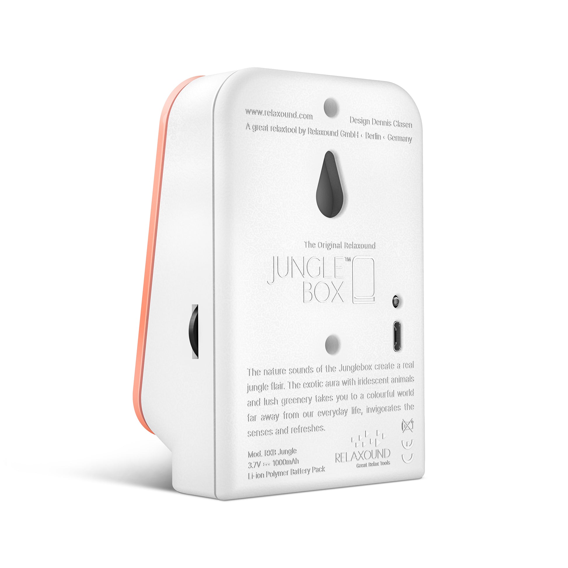 Junglebox Rosy Relaxound│Oerwoudgeluiden│art. 11JGL0101002│achterkant