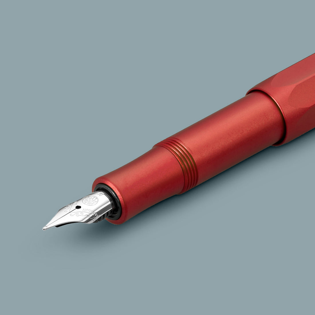 Kaweco AL Sport Vulpen Rood│art. 1511563│vooraanzicht schuin