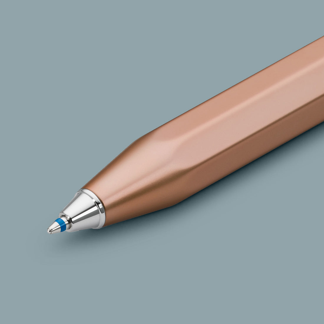 Kaweco AL SPORT Balpen Rosé Goud│art. 1511576│vooraanzicht schuin