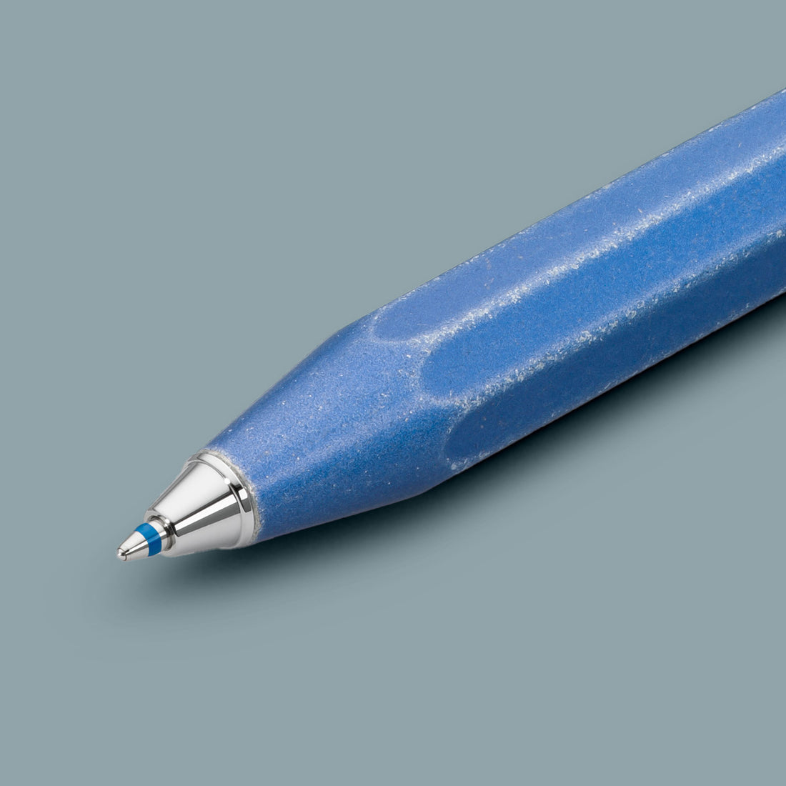Kaweco Al Sport Balpen Stonewashed Blue│art. 1510730│vooraanzicht schuin