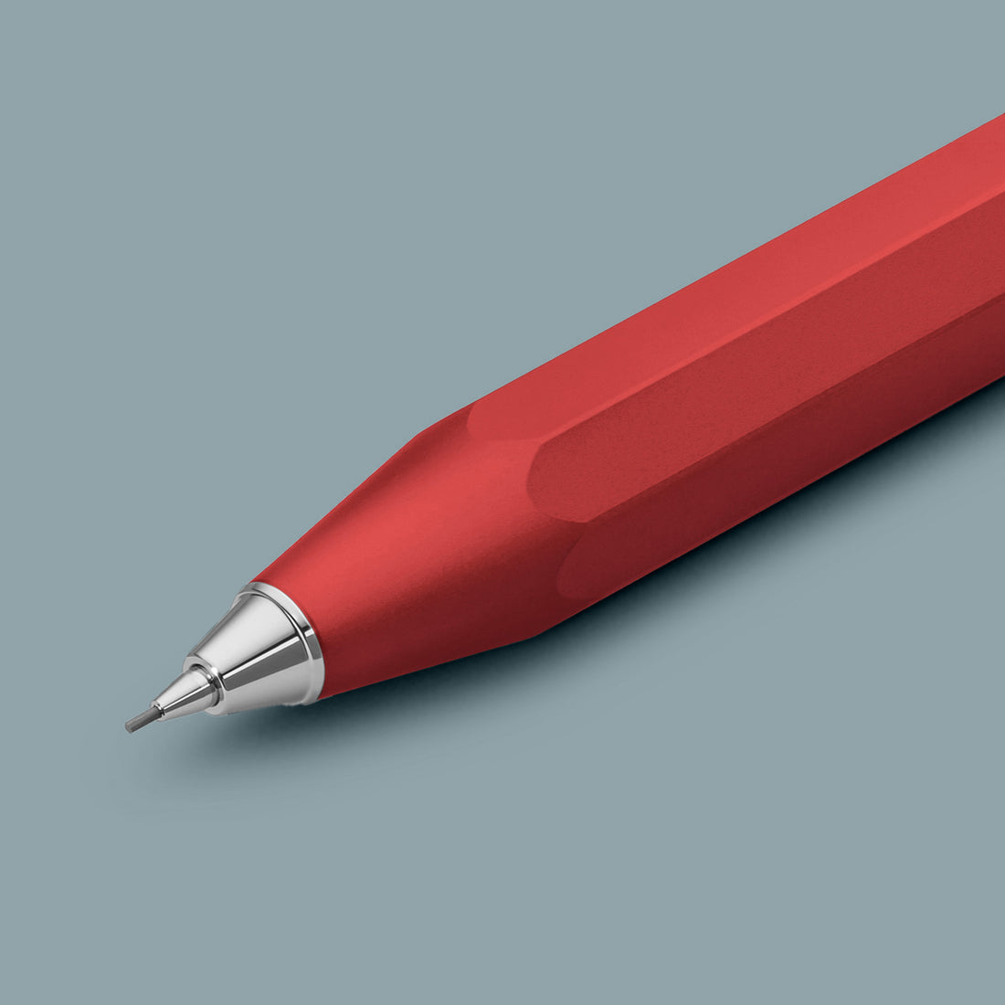 Kaweco AL SPORT Vulpotlood Rood│art. 1511604│vooraanzicht schuin