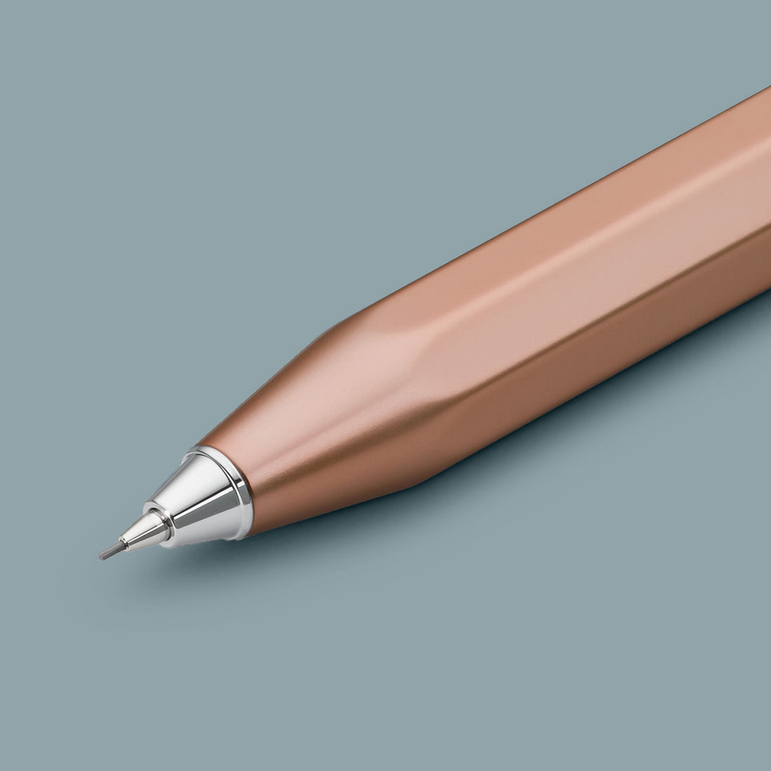 Kaweco AL SPORT Vulpotlood Rosé Goud│art. 1511577│vooraanzicht schuin 