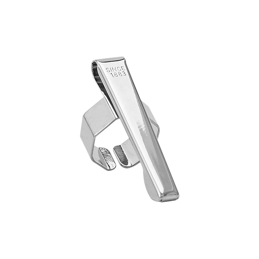 Kaweco Pen Clip Octagonal Chrome│art. 1510262│vooraanzicht met witte achtergrond