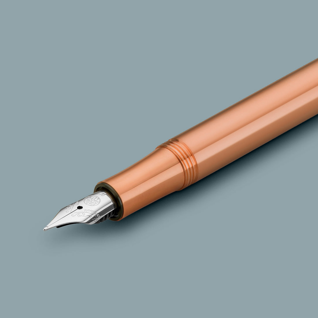 Kaweco Liliput Vulpen Copper│Koper│art. 1510831│vooraanzicht schuin