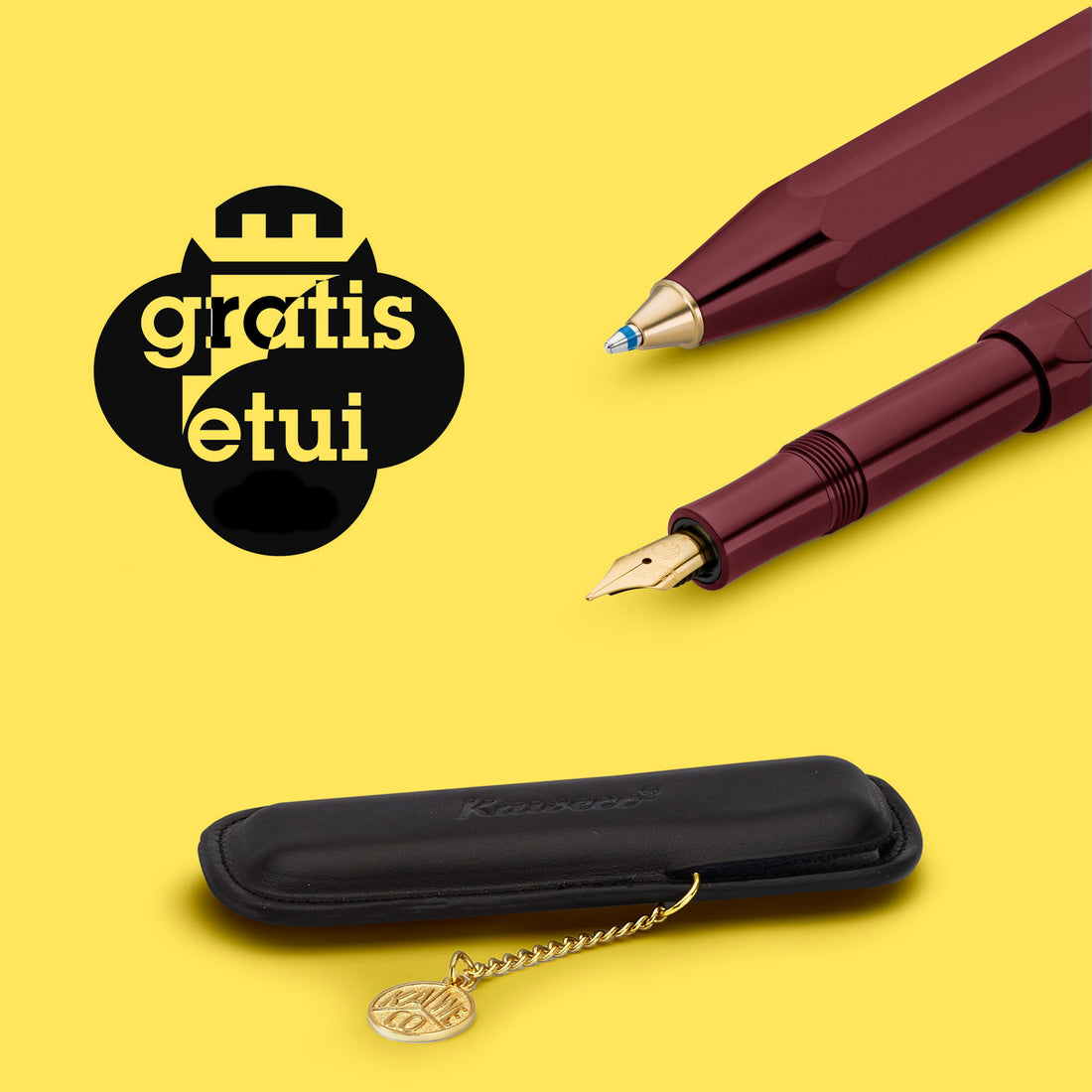 Kaweco Classic Sport  Bordeaux Aanbieding│art. 1511921│Promo witte achtergrond