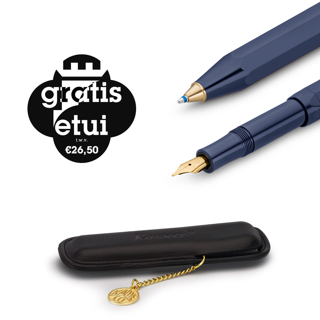 Kaweco Classic Sport Navy Aanbieding│art. 1511923│Promo met witte achtergrond