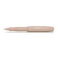 Kaweco Skyline Sport rollerball in macchiato, liggend met de dop achterop.
