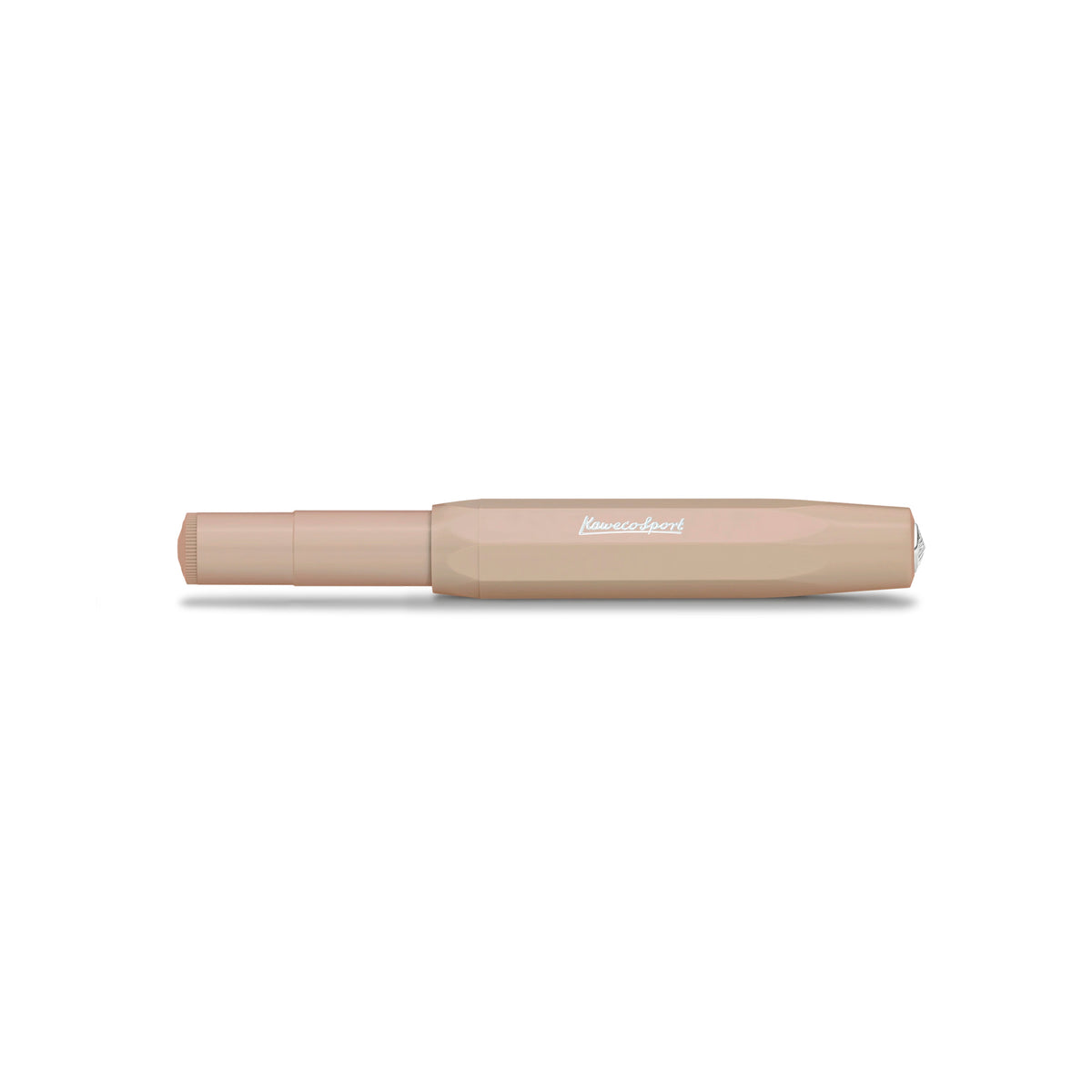 Kaweco Skyline Sport rollerball macchiato met gesloten dop, van opzij.