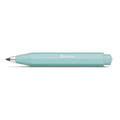 Kaweco Skyline Sport clutch vulpotlood in mint, liggend met de schrijfpunt naar buiten.