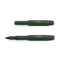 Kaweco CLASSIC SPORT Rollerball Groen│art. 1510497│open en dicht liggend naast elkaar