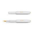 Kaweco Classic Sport Vulpen Wit│art. 1510002│gesloten en met dop op huls