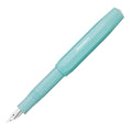 Kaweco Skyline Sport vulpen mint, schuin van de zijkant gezien.