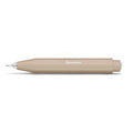 Kaweco Skyline Sport vulpotlood in macchiato, liggend met de schrijfpunt naar buiten.