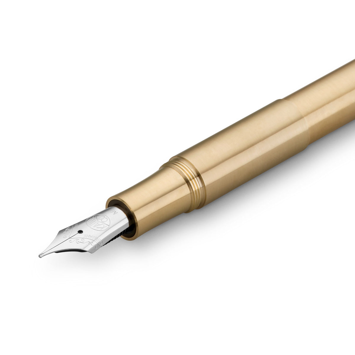 Kaweco SUPRA Vulpen Messing│art. 1511003│detail schrijfpunt