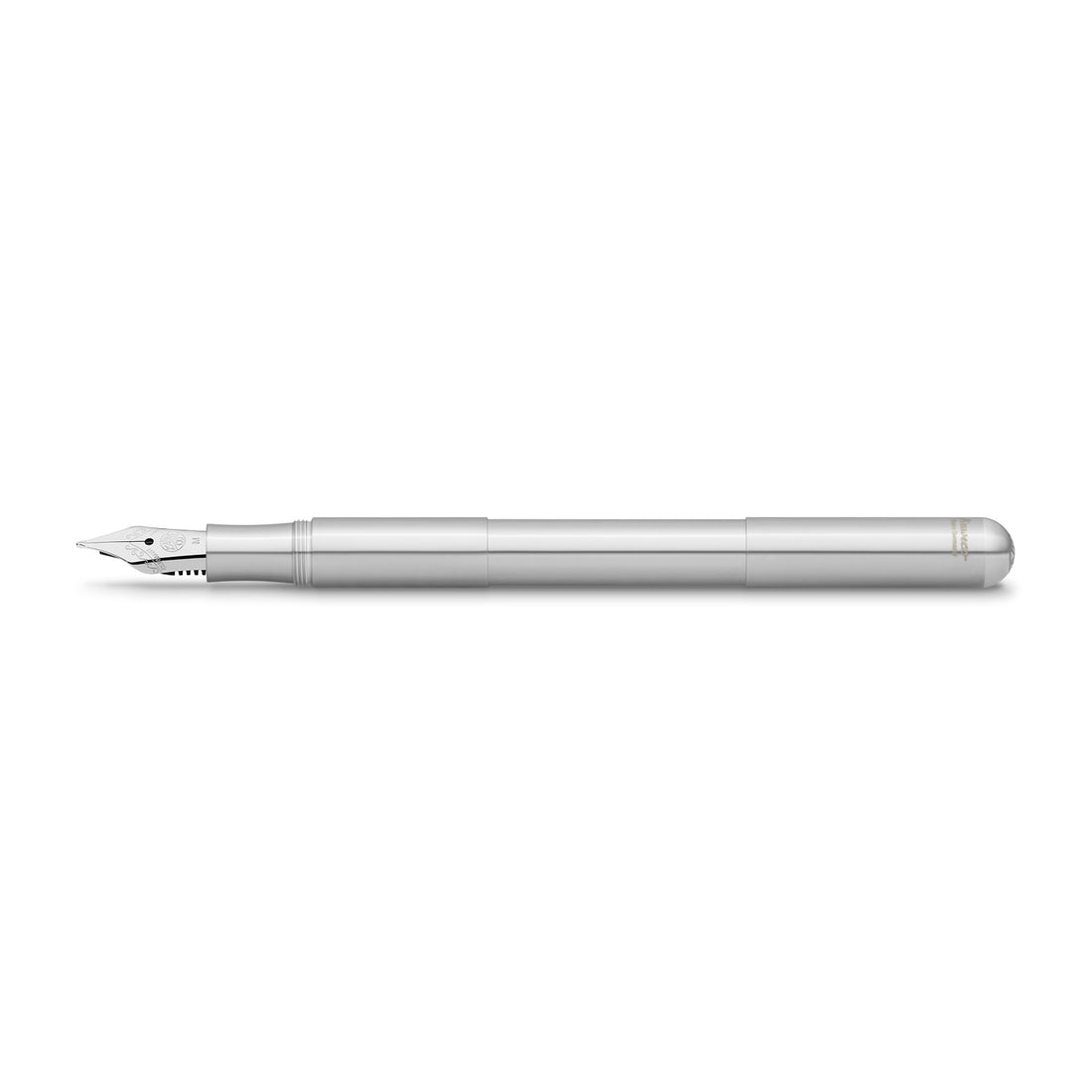 Kaweco Supra Vulpen RVS│art. 1511783│liggend met schaduw