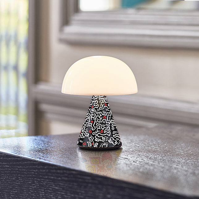 Keith Haring X Lexon Gift Set Love Black│art. LBKH01-BN│Mina Medium op houten kastje