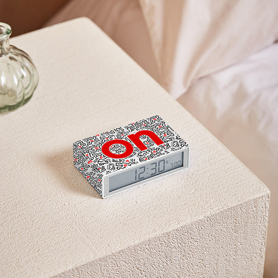 Keith haring X Lexon Gift Set Love White│art. LBKH01-BW│vooraanzicht doos met witte achtergrond