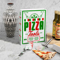 Pizza Tools - The Essentials│Printworks│art. PW00645│rechtop staand met items voor doos