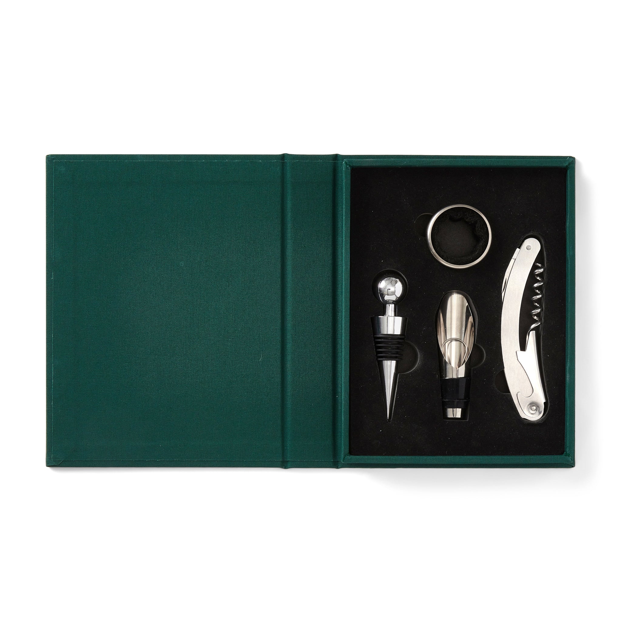 Wine Tools - The Essentials│Printworks│art. PW00629│bovenaanzicht doos geopend