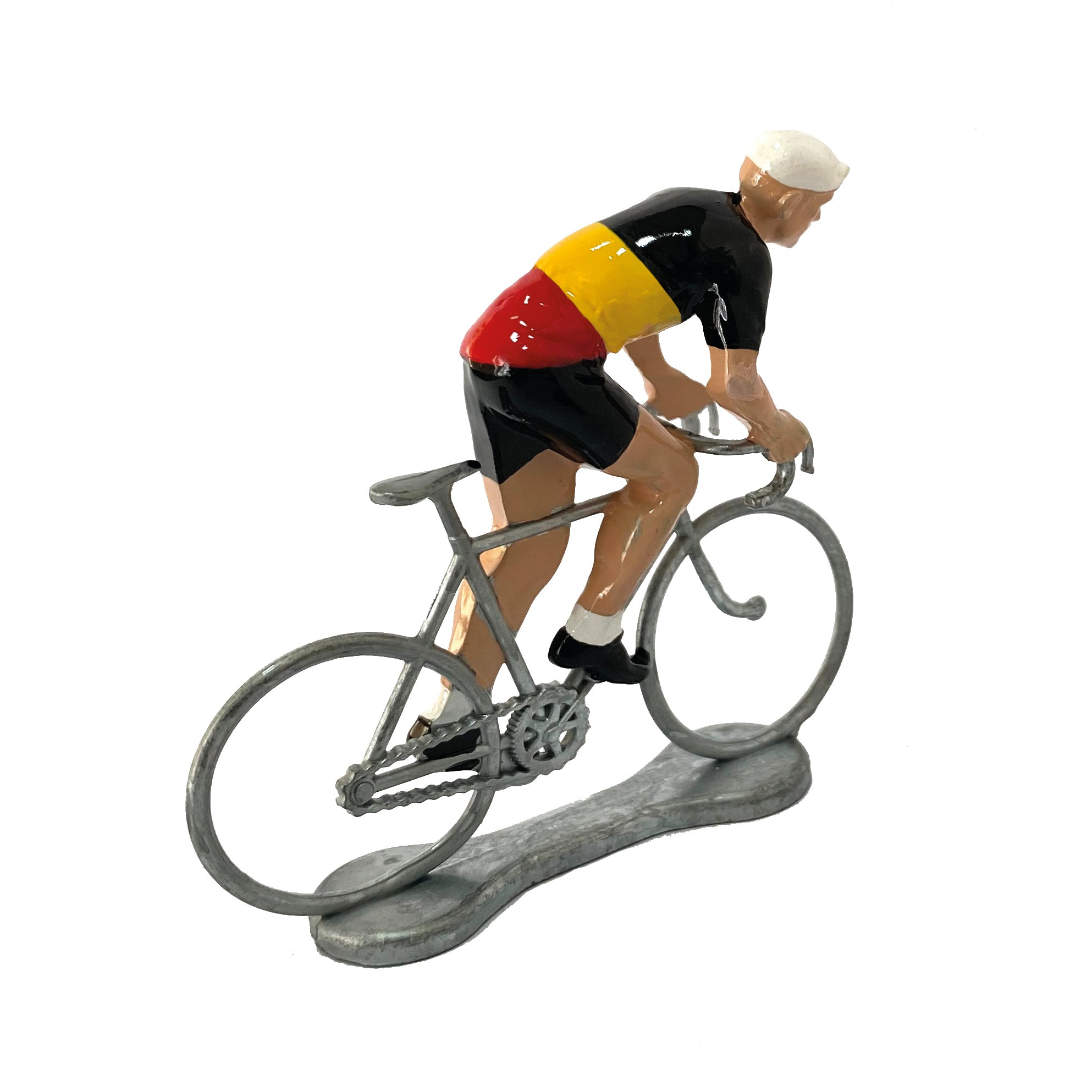 Bernard  Eddy Miniatuur Wielrenner limmer Tricolore België│art. 303674│achterkant schuin