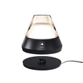 Salerno Zwart Oplaadbare Tafellamp│Buitenverlichting│Leonardo│art. 76030│boven oplader met kabel