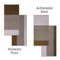 Handdoeken Set Blend Green & Lilac Lex Pott│art. LPTTSET50GRLI│voor- en achterkant