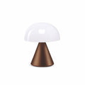 Lexon Mina Small Oplaadbare LED-Lamp Bronze│art. LH60BZ│voorkant witte achtergrind met licht uit