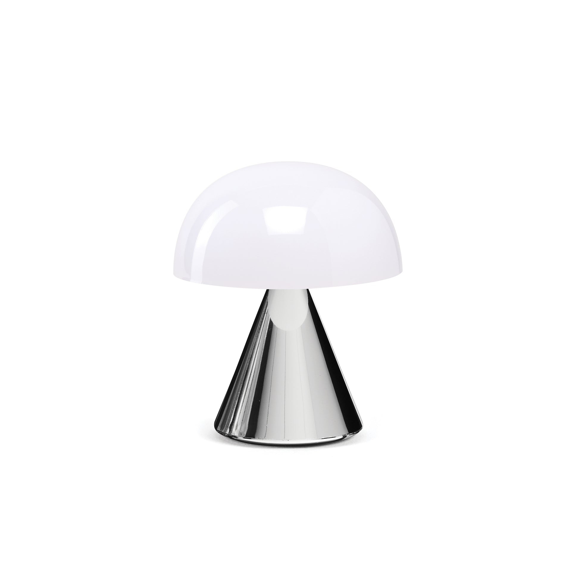 Lexon Mina Small Metallic Gold│Oplaadbare LED-lamp│art. LH60MC│vooraanzicht met licht uit