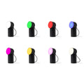Lexon Orbe Zwart│Oplaadbare Tafellamp│art. LH88N│alle kleuren verlichting