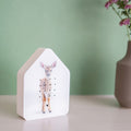 Zwitscherbox Limited Edition Baby Hert│Relaxound│art. 11ZBX031029│op tafel naast vaas