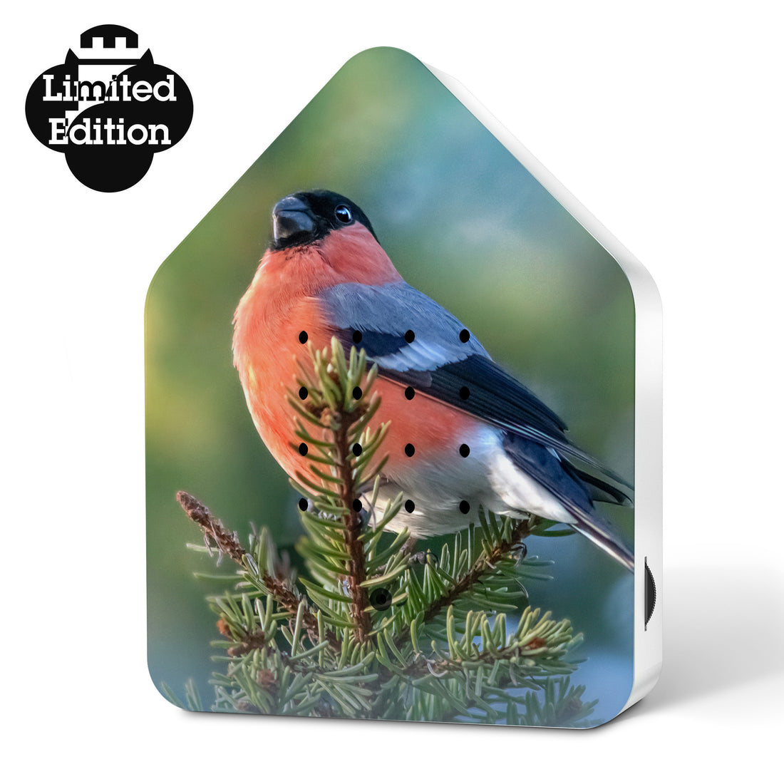 Zwitscherbox Limited Edition Goudvink│Relaxound│art. 11ZBX0301027│voorkant met logo Lim. Ed.