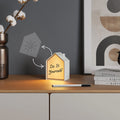 Lumicasa Wit met DIY vinylplaat