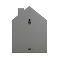 Back of the grey Sompex Lumicasa table lamp with its wall mount and USB-C port