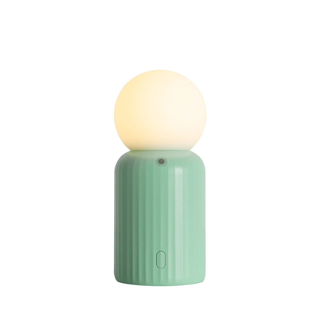 Mini Lamp Mintgroen│Lund London│art. 7537│vooraanzicht met witte achtergrond