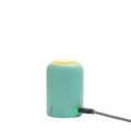 Mini Lamp Mintgroen│Lund London│art. 7537│vooraanzicht met USB-C kabel en licht aan