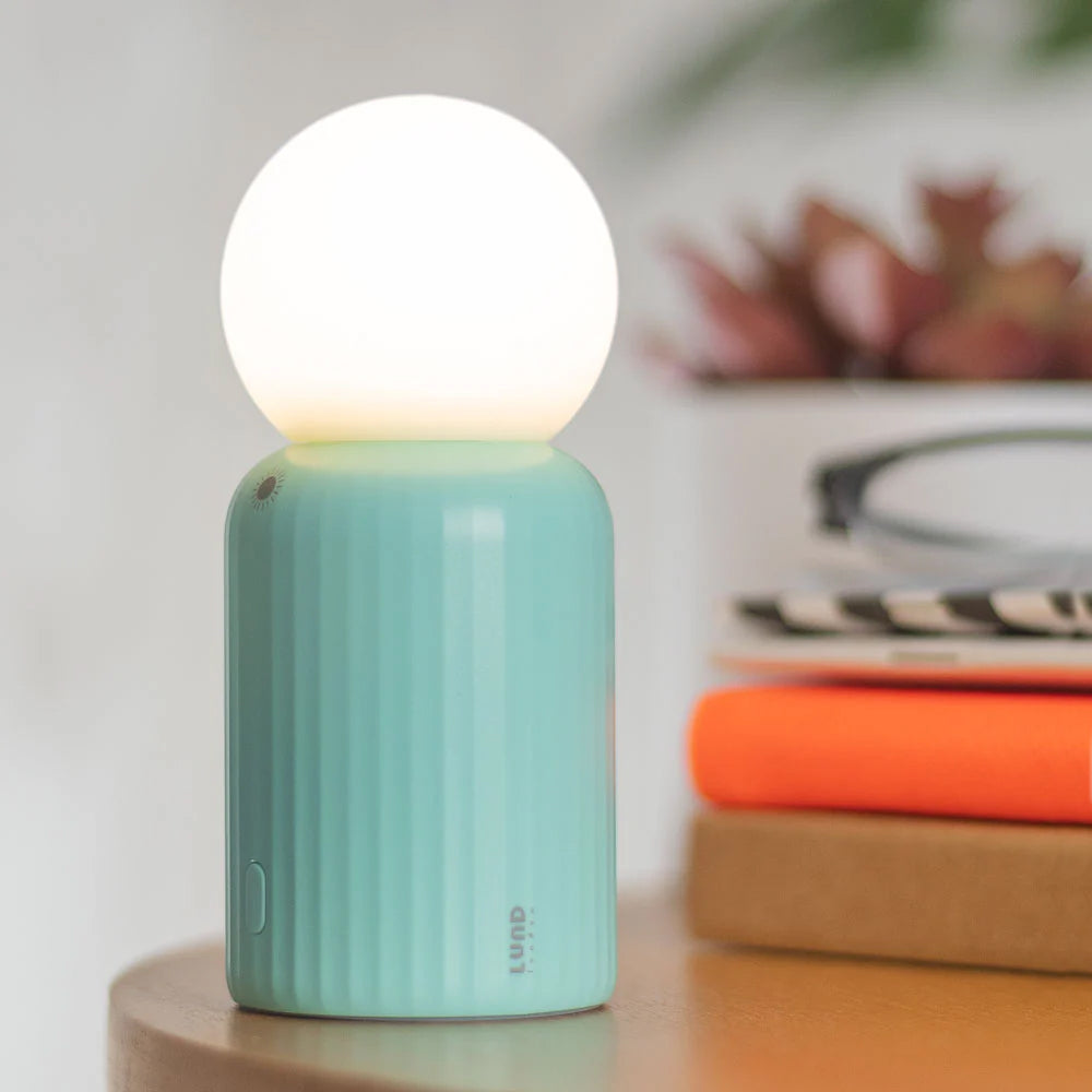 Mini Lamp Mintgroen│Lund London│art. 7537│vooraanzicht met witte achtergrond