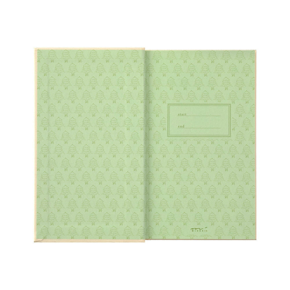 Daily Diary Jungle│Dagboek Midori│art. 12881006│voorkant met witte achtergrond