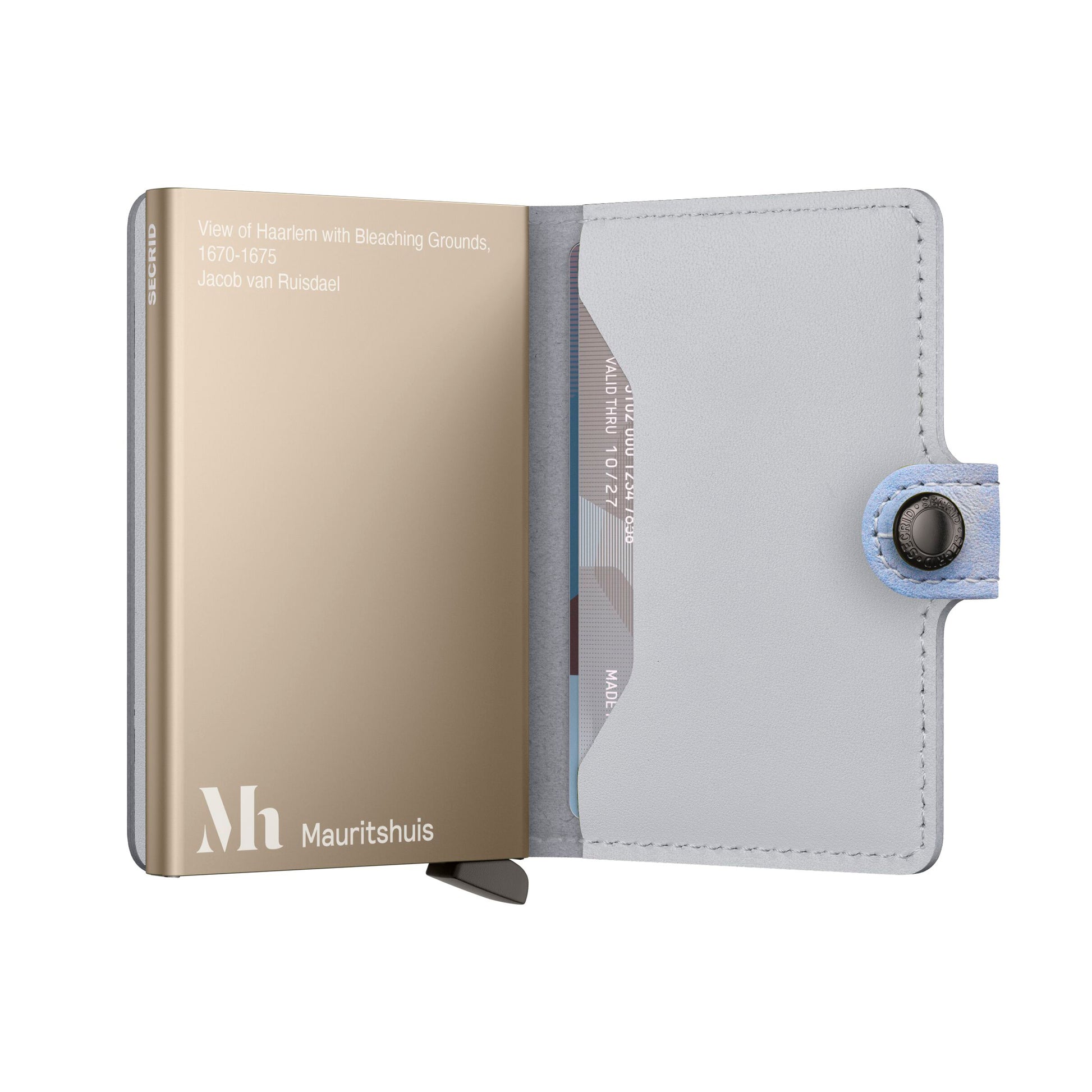 Secrid Miniwallet Art Collection│art. MAR-CLOUDS│half geopend