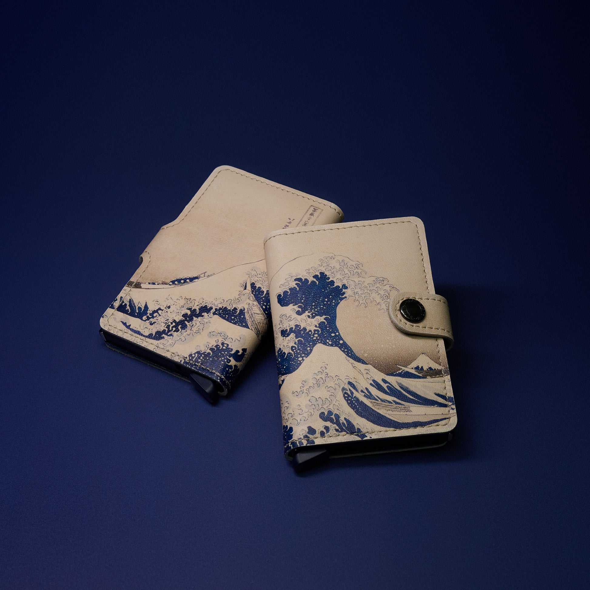 Secrid Miniwallet Art Collection│art. MAR-WAVE│voor- en achterkant