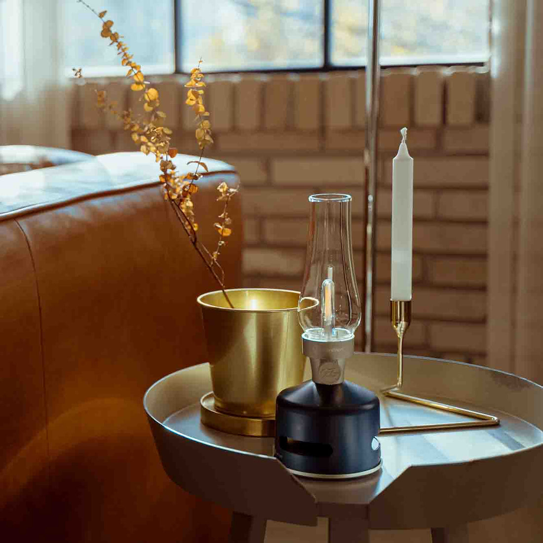 MoriMori Led Lantern & Bluetooth Speaker Moonlit Ocean Navy│Buitenverlichting│art. FLS-2010-SN│met hanger