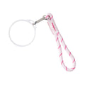 Dopper Wrist Cord for Travel Mug White & Cherry Pink│vooraanzichet met witte achtergrond
