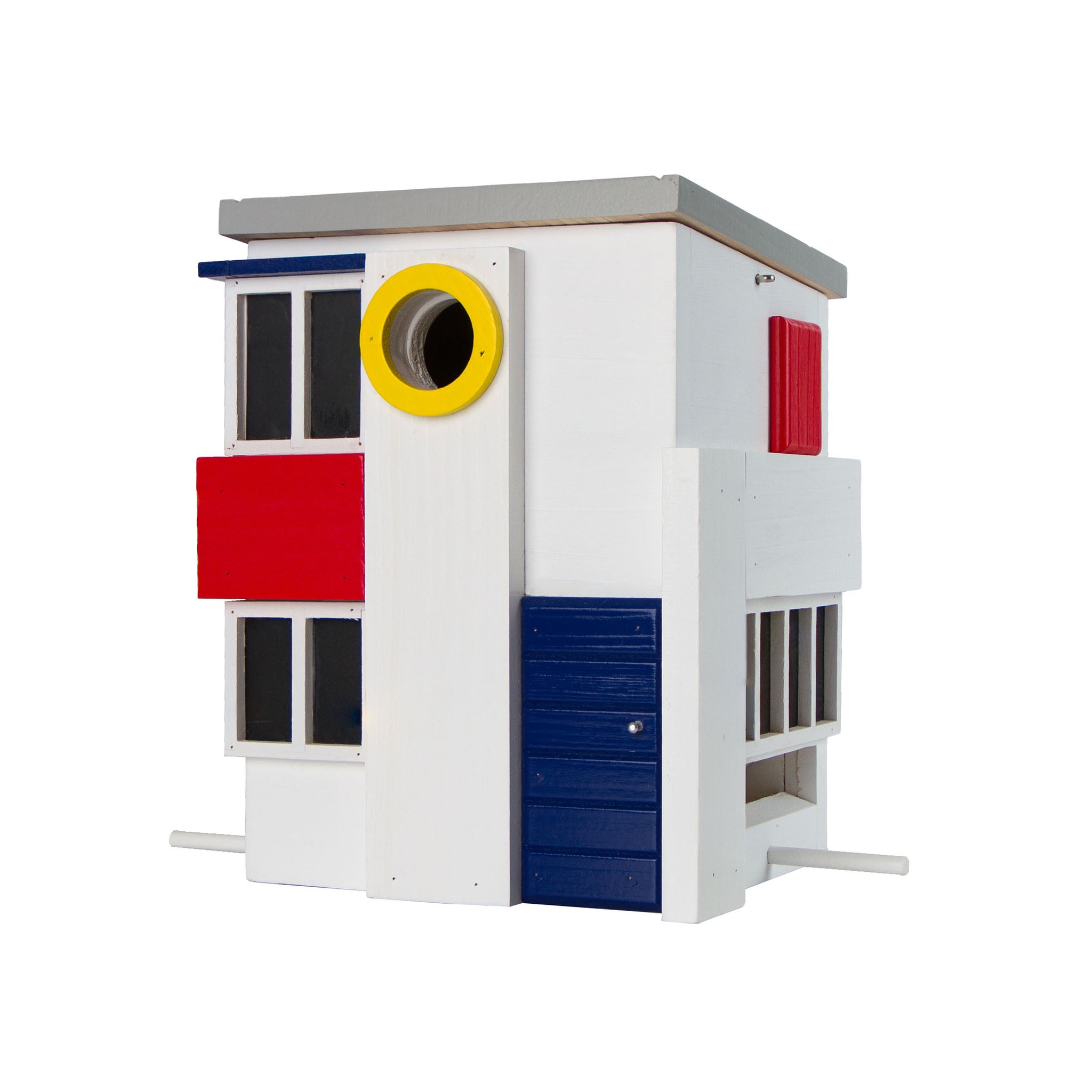 Multiholk De Stijl Wildlife Garden│art. WG1124│Vogelhuis│vooraanzicht schuin met witte achtergrond