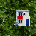 Multiholk De Stijl Wildlife Garden│art. WG1124│Vogelhuis│op metalen paal met koolmees