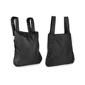 Notabag Recycled Schwarz Shopper-Tasche und Rucksack nebeneinander