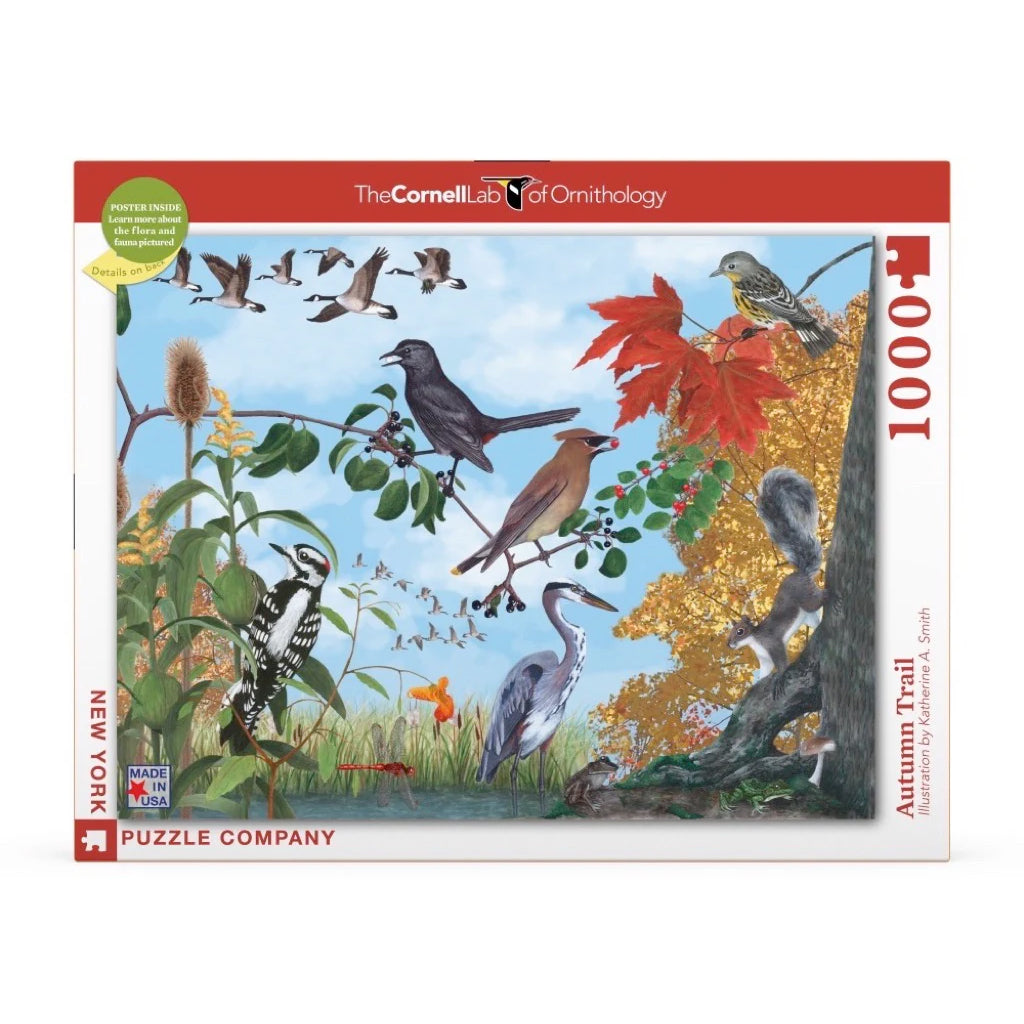 Puzzel Autumn Trail│New york Puzzle Company│art. NPZCB2159│vooraanzicht doos