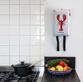 Blusdeken Kreeft Naais│Fire Blanket│art. FB01LOB│in keuken naast fornuis