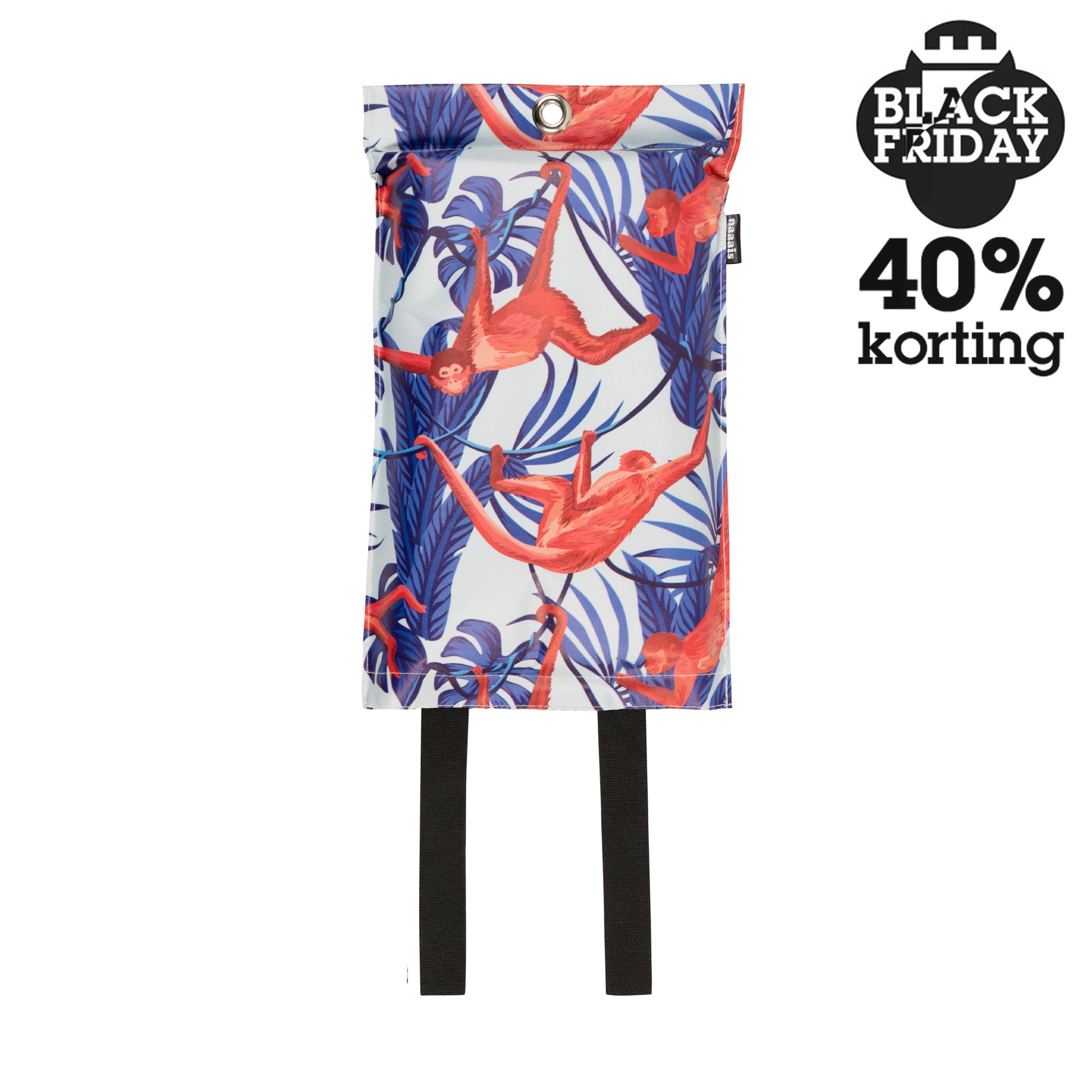 Blusdeken Monkeys Naaais│art. FB01MON│Black Friday 40% Korting