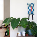 Blusdeken Naaais Rode Peper│Fire Blanket│art. FB01PEP│aan wand boven planten