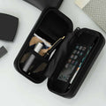 Nähe hard Shell Case Zwart│Opbergmap│HIthtide│art. GB277-BK│geopend met telefoon en pen etc