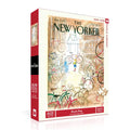 Puzzel Bicycle Shop│The New Yorker│art. NPZNY1706│voorkant schuin verpakking met schaduw
